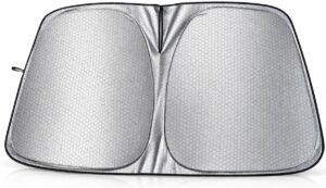 Cemradu L Folding Reflective Windshield Sunshade for Polestar 3 2025–2026