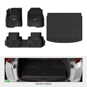 LASFIT Honda CR-V 2023–2026 TPE Floor Mats with Cargo Liner
