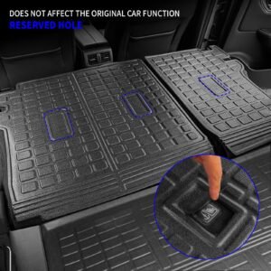 Rongtaod Nissan Rogue 2021–2026 Trunk and Backrest Mat Set