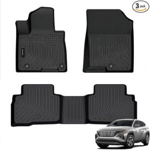 AUXKO Hyundai Tucson Hybrid HEV All-Weather Floor Mats, 2022–2026