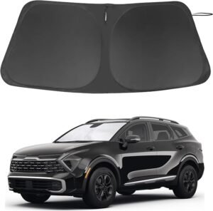 Kia Sportage NQ5 Foldable Windshield Sunshade, 2023–2026