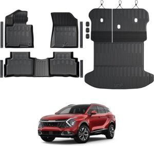 All-Weather Floor Mats for Kia Sportage Gas Models, 2023–2026